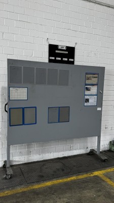 1 Sichtschutzwand, fahrbar